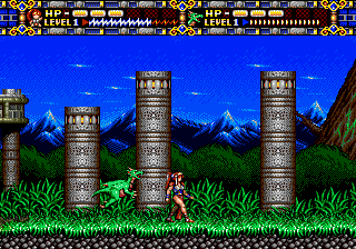 Скриншот игры Alisia Dragoon